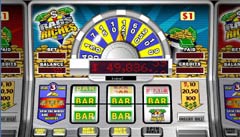 Rags to Riches Progressive Slot Game