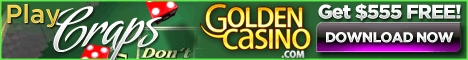 Play Craps for Real at Golden Casino